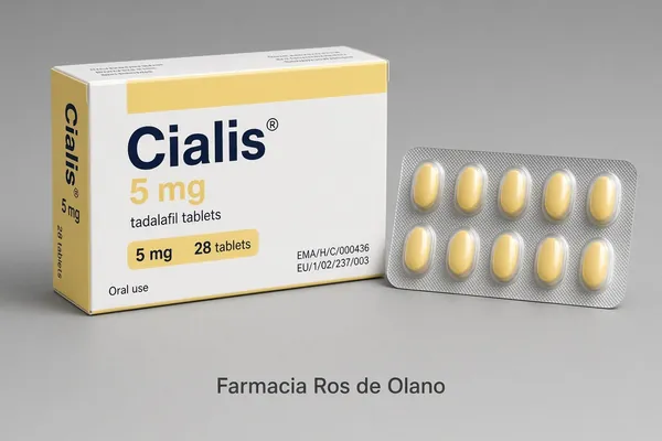 Cialis 5 mg Genérico Tadalafilo Farmacia Ros de Olano