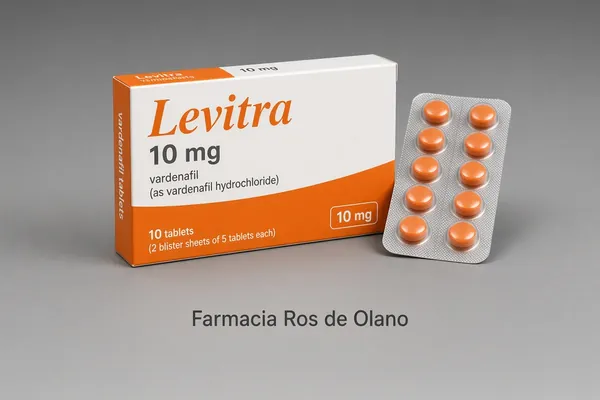 Levitra 10 mg Vardenafilo Farmacia Ros de Olano