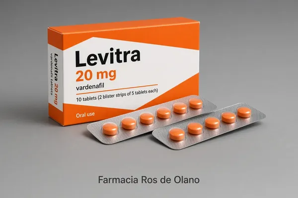 Levitra 20 mg Vardenafilo Farmacia Ros de Olano