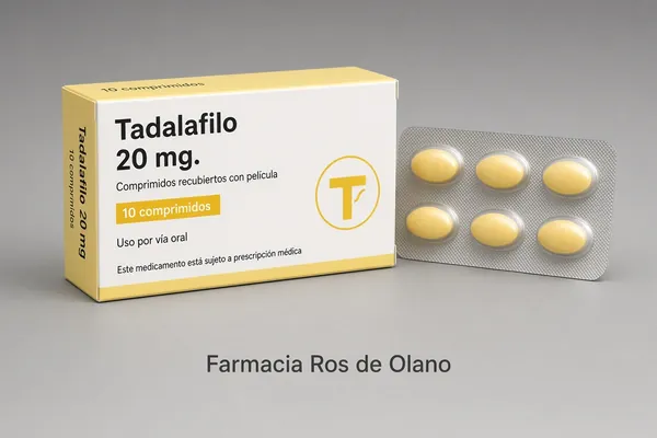 Tadalafilo 20 mg Farmacia Ros de Olano