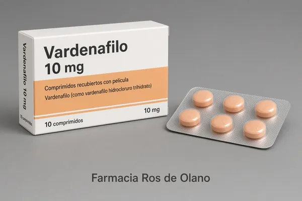 Vardenafilo 10 mg Genérico Farmacia Ros de Olano
